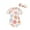 A-White, variant on Newborn Baby Girl Summer Outfits Ribbed Knit Floral Short Sleeve Romper Bodysuit with Bow Headband Set 3 6 9 12 18 Months Cute Clothes