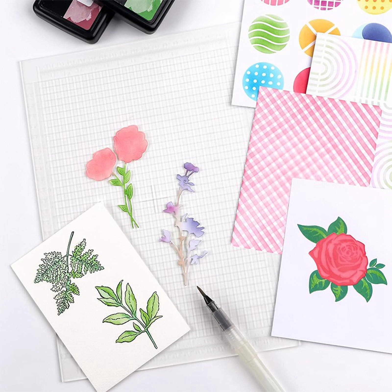 Self- Routine Cutting Mat, 24X36 In, Heat Resistant Mat, Non Slip Pads, Craft Tools, Hobby Projects, Translucent, 1 Pc