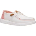 thumbnail image 5 of HEYDUDE Wendy Boho Butterfly , Snow White/Pink, 8, 5 of 6