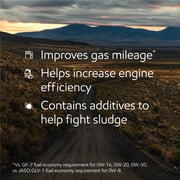 (2 pack) Mobil 1 Advanced Fuel Economy Full Synthetic Motor Oil 0W-20, 5 Quart