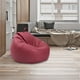 thumbnail image 5 of Elegante Funda Impermeable de Puf, Onizador Multis de de Peluche, Bolsa de Almacenamiento con Cremallera para Patio, Terraza , roja yotijar Funda de almacenamiento de puf, 5 of 10