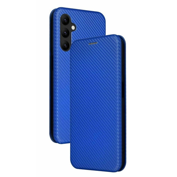 Case For Samsung Galaxy S25 Ultra/S25 Plus/S25, Leather Flip Magnetic Cover Wallet Card Kickstand Case Microfiber Lining Shockproof Shell