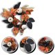 thumbnail image 5 of Decoraciones de Halloween, adornos de Halloween, regalos de Halloween, corona decorativa de simulación de calabaza y hoja de arce, adecuada para decoración de Halloween y Acción de Gracias, corona de, 5 of 7