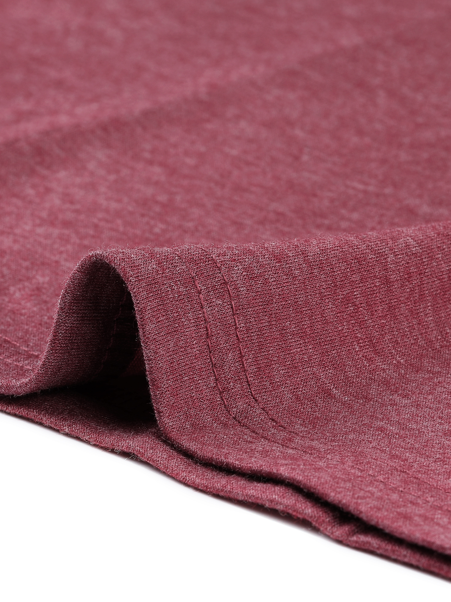 DARING DIVA Women's V Neck 3/4 Sleeve Casual Blouses with Pockets S Wine Red