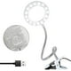 thumbnail image 1 of Lámpara de lupa con abrazadera, luces LED de 4,5 W con lente de vidrio óptico, clips antirayaduras y cuello de cisne flexible de 360° para trabajos artesanales y profesionales., 1 of 6
