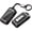 C keychain, variant on Key Fob Cover Compatible with Mitsubishi Mirage Outlander Sport ASX L200 Lancer Eclipse Cross Pajero Sport 2021 2/3 Button Metal Keychain Case Holder Protector,B keychain
