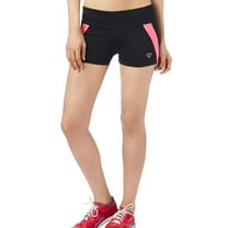 Aeropostale Womens Zig Zag Volleyball Athletic Workout Shorts, Black, Juniors, X-Small