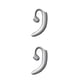 thumbnail image 4 of Matsuzay Auricular compatible con Bluetooth Cancelación de ruido Corriendo Auricular ergonómico Auricular Pequeño Auricular manos libres Teléfono Type1 NO1, 4 of 6