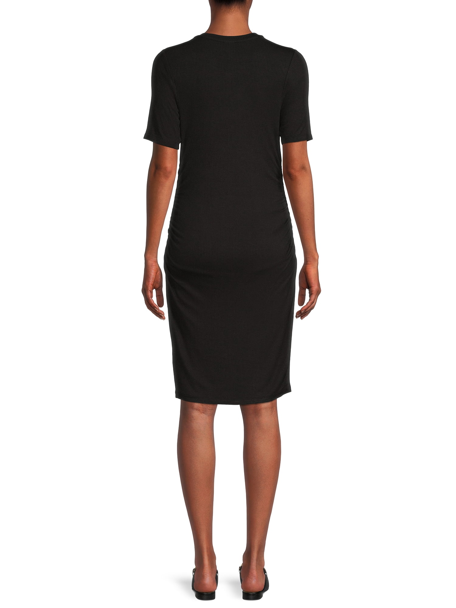 Time and Tru Women’s Maternity Ruched Dress