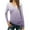 Gray, variant on ZUKMRJPC Women's V Neck Long Sleeve T Shirts Fashion Gradient Color Casual Lightweight Tunic Tops Slim Fit Soft Comfy Basic Tees