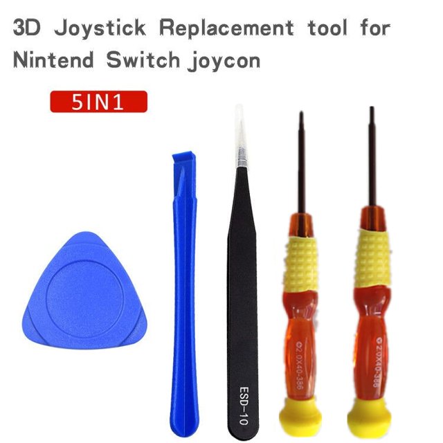 Piezas de reparación 25 en 1, superventas, palanca de pulgar analógica 3D para Nintendo Switch NS, Joystick, tapas de Joystick, Kit de controlador de repuesto Tan Jianjun unisex