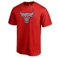 thumbnail image 2 of Men's Red Chicago Bulls Static Logo T-Shirt, 2 of 3