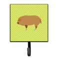 thumbnail image 1 of Hungarian Mangalica Pig Green Leash or Key Holder, 1 of 1
