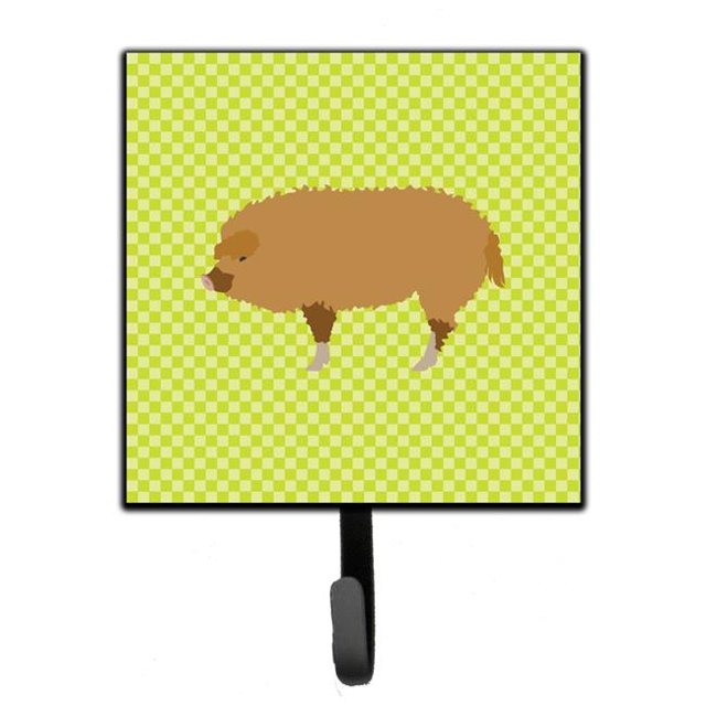 Hungarian Mangalica Pig Green Leash or Key Holder