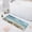 Starfish Conch Sea, variant on Haosy Blue Orange White Feather Bathroom Rugs Non Slip Absorbent Soft Plush Quick Dry Bath Mat, 39"x20"