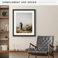 thumbnail image 6 of MCS Studio Gallery 20x24 Matted to 16x20 Poster Frame Black Woodgrain, Vertical & Horizontal Wall Hanging Large Picture Frame for Photos, Posters & Art Prints (1-Pack), 6 of 7