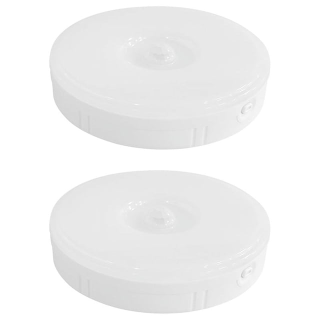 2X Sensor de Movimiento PIR Luz de Noche LED Lámpara de Noche Regulable Recargable Por USB, Luz