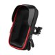 thumbnail image 3 of Soporte para teléfono de bicicleta, bolsa para manillar, funda para pantalla táctil, rotación de 360 degree rojo y negro, 3 of 9