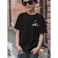 thumbnail image 3 of Mikrdoo Cool Triangle Mountain Print Casual Short Sleeve T-shirt For Boys, Kid Boys Summer Clothes Sizes 7-15, 3 of 9