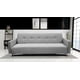 thumbnail image 2 of Sofá Cama Reclinable Paris Lino Plata, Brazos separados, Futon 3 Posiciones EL BAZAR STORE Moderno abotonado, 2 of 8