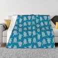 thumbnail image 1 of Fotbe Sea Turtle Manta de Franela con Estampado, Manta Ultrasuave para Cama, Sofá, Auto, Hipoalergénica y Antibolitas-80"x60", 1 of 6