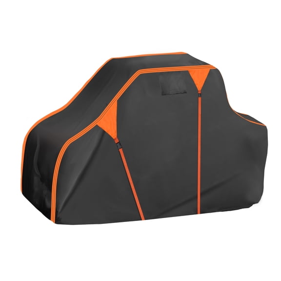 UTV Cover for Polaris for Ranger 1000 2020-2021 Waterproof Side by Side Cover Outdoor Sun Rain Storage Protection 210D-PU Black 312x160x193cm/122.83x62.99x75.98in