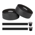 thumbnail image 1 of Cintas de barra de mango de bicicleta Cinturones antideslizantes Abrigos de impermeabilidad Absorción de impermeabilidad Anti-vibración MTB Montar a caballo Accesorios Negro 2 piezas kenally OD002128-06B, 1 of 7