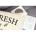 thumbnail image 2 of Fall Decor Pillow Covers 18x18 Set Of 4 Gray Pumpkin Farmhouse Decorations Happy, 2 of 4
