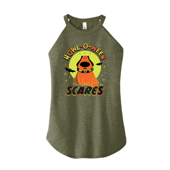 Disney - Up - Howl-O-Ween Scares - Juniors High Neck Tank Top
