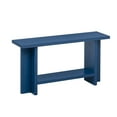thumbnail image 3 of Harper & Bright Designs Wood Narrow Console Table with Stroage , Minimalist Entryway Table with T-Leg Design for Hallway and Entryway , Navy Blue, 3 of 8