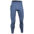 thumbnail image 1 of Men's Tight Fitness Running Compression Pants - Polyester, Durable, for Exercise and Sports, 1 of 6