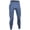 Blue, variant on Men’s Compression Running Pants, Stretch Fitness Leggings with Side Pocket for Gym, Basketball & Training Black M
