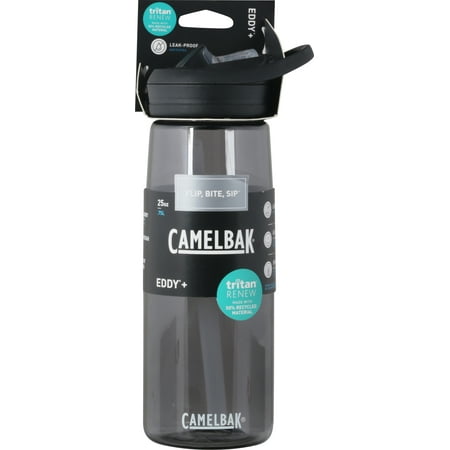 CamelBak Eddy+ - Water bottle - Size 10.1 x 7.8 cm - Height 9.3 in - 25 fl.oz - charcoal