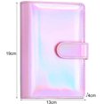 thumbnail image 5 of NUZYZ 1 Set Budgets Planner Transparent Pockets Waterproof Faux Leather Receipt Coupon Cash Envelope Binder Office Supplies, 5 of 8