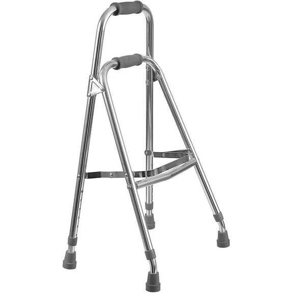DMI Folding Hemi-Walker Provides Support, Aluminum, Silver, 30'- 35'