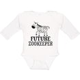 thumbnail image 3 of Inktastic Future Zookeeper Zoo Animals Boys or Girls Long Sleeve Baby Bodysuit, 3 of 5