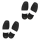thumbnail image 2 of Minnieouse 2pcs Shoe Glue on Soles Heels Soles Set Shoes Repair DIY New Type1 NO1, 2 of 4