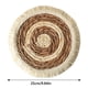 thumbnail image 3 of Campana Para Cocina Tassel Placemats Japanese Style Straw Cattails Heat Insulating Mats Woven Round Non Slip AAnd Non Scald Table Mats, 3 of 8