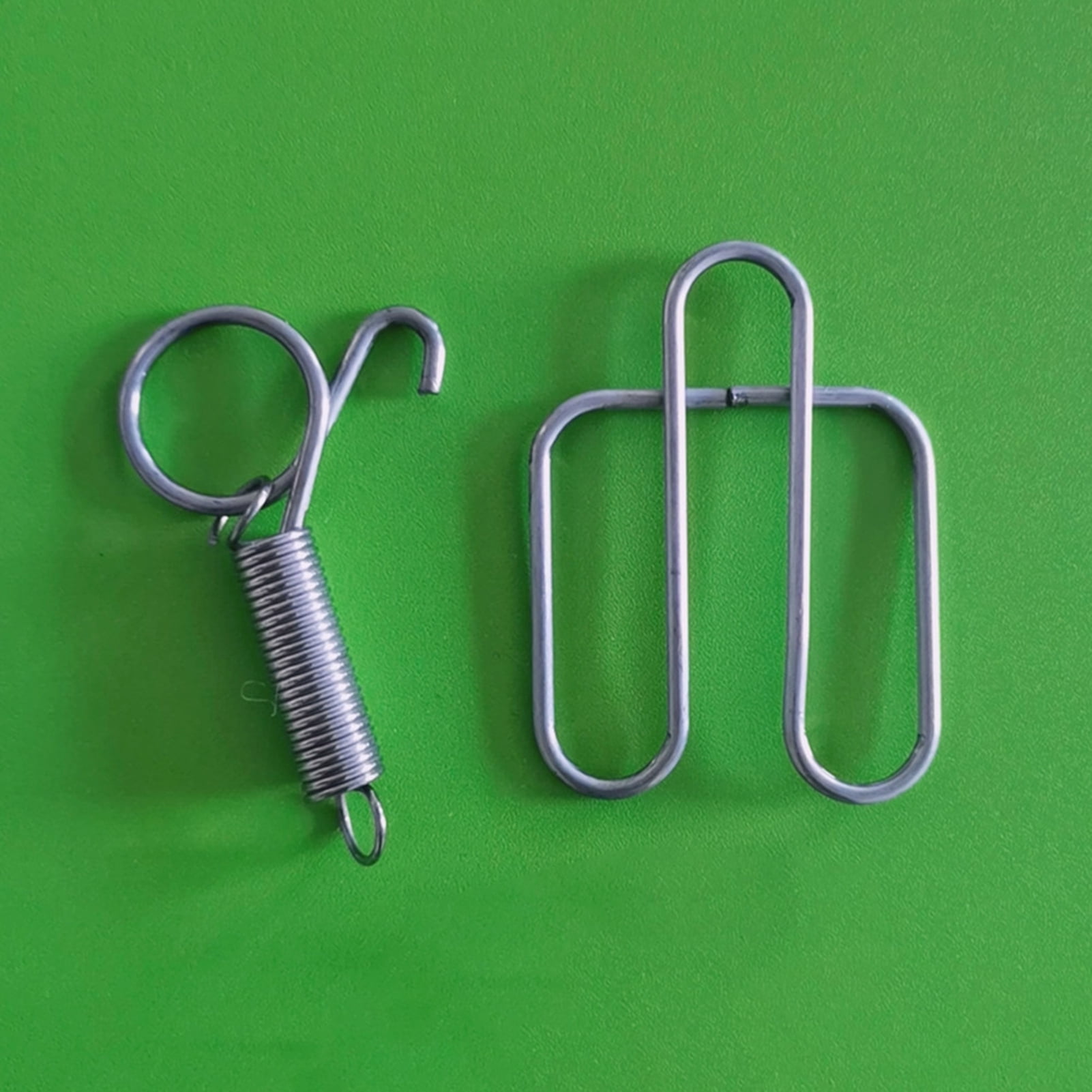 Pet Cage Door Spring Hooks 10 PCS Spring Door Latches For Rabbit Cages ...