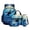 Blue-Cute Dolphin, variant on Kuiaobaty Deer Cross Print Backpack and Lunch Bag Set for Girls Boys Lightweight Backpack with Pencil Case Portable Lunch Box and Water Bottle Sleeve for School