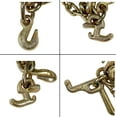 thumbnail image 3 of labwork 5/16 x 10ft j Hook Towing Chain Transport Long Shank with RTJ Grab Hook (2PCS G70), 3 of 8