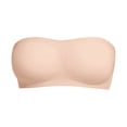 thumbnail image 5 of Jamsmile Women Strapless Bras Seamless Strapless Push Up Bras Convertible Wireless Underwire Support Bralette Padded Bandeau Bra, 5 of 5