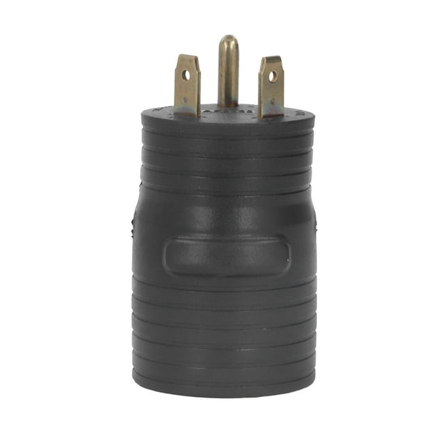 RV Power Connector, US Plug 125V RV Plug Adapter Firm Connection 30A Male TT-30P To 50A Female 14-50R for Replacement
