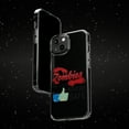 thumbnail image 6 of DistinctInk Clear Hybrid Case for Apple iPhone 15 Pro Max (6.7" Screen) - Zombies Eat Brains You're Safe - Slim Profile Design, 6 of 9