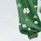 thumbnail image 4 of Pincandy Women's St. Patrick's Day Pants - Printed, Elastic Waist with Tie & Pockets, Cuffed Leg for Holiday & Daily Wear, 4 of 5