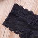 thumbnail image 2 of Calzoncillos de encaje sexy para mujer VISgogo, calzoncillos suaves de cintura baja, tanga triangular sin costuras en la entrepierna VISgogo moda, 2 of 7