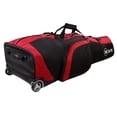 thumbnail image 3 of Ram FX Golf Travel Cover Deluxe Padded Wheeled Flight Bag Red, 3 of 4