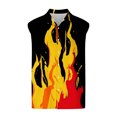 thumbnail image 4 of Njoeus Sleeveless Shirts For Men Big & Tall Shirts For Men Men'S Sleeveless Hawaiian Shirt Cool Graphic Casual Button Up Beach T-Shirts Mens Big&Tall Party Top S-5Xl Boys Shirts On Clearance, 4 of 4