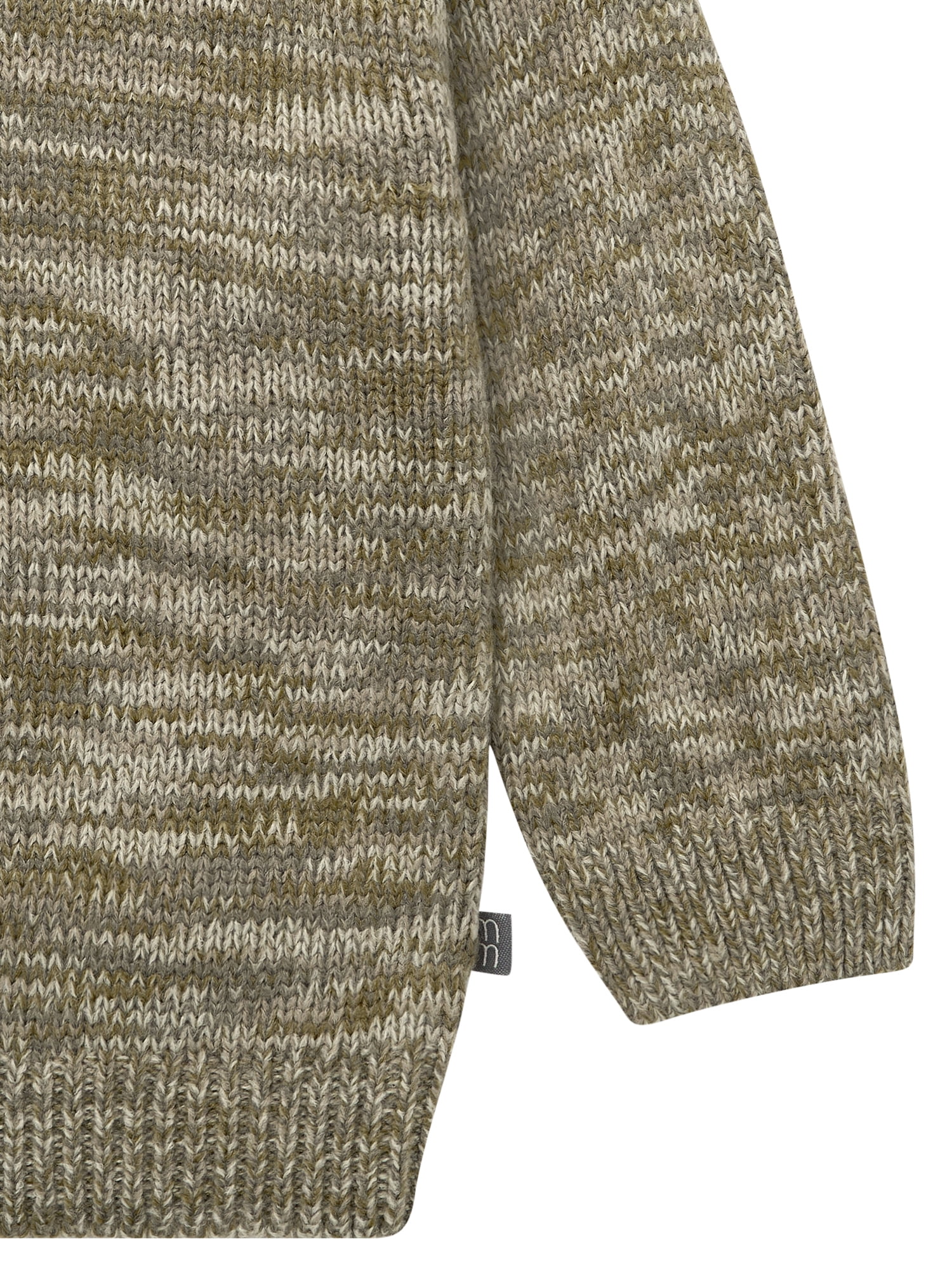 Modern Moments by Gerber Toddler Boy Yarn Dye Mock Neck Sweater, 12 Months - 5T