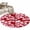 Pink Dark Pink Deep Red, variant on Entryway Rug 2'x3', Valentine's Day Small Rug for Kitchen Bathroom Door Mat Indoor Entrance, Colorful Loves Polka Dot Romantic Non-Slip Area Rugs Floor Mats Carpet Front Door Rugs